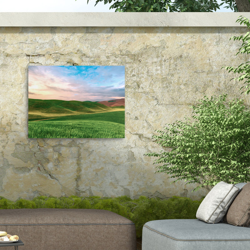 Farmscape Photo V - reproduction sur toile tendue, H 24 po x l 32 po