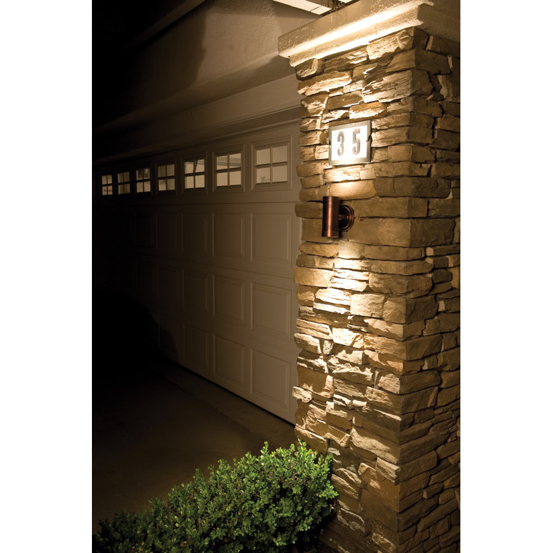 Decker Steel Wall Light, Bronze
