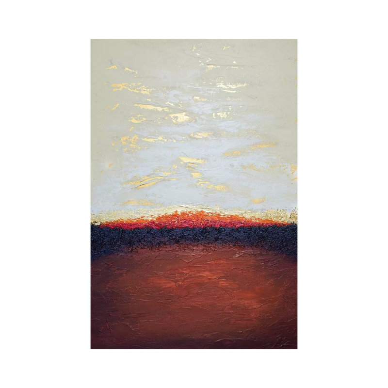 Deep Emergence - Print on Canvas, Wrapped Canvas, 20.32 cm H x 30.48 cm W