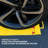 RaxGo 12'' W x 25'' L Garage Flooring in Yellow