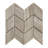 Famed 3" x 6" Porcelain Chevron Mosaic Tile