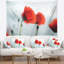 Coquelicots floraux sur fond de tapisserie de mer-28491681