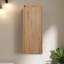 Armoire latérale moderne flottante pour salle de bain avec rangement mural pour petits espaces