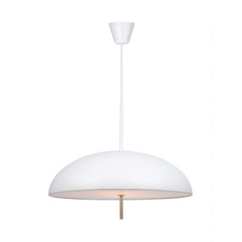 1 - Light Dome Pendant, White