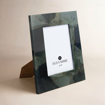 Blaine Light Malachite Photo Frame