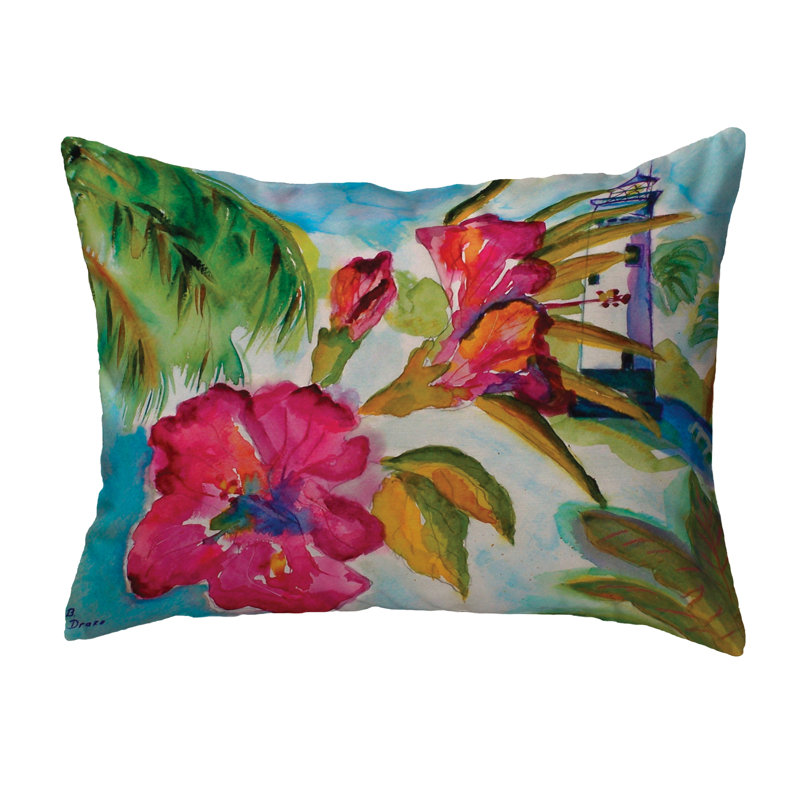 Outdoor Reversible Throw Pillow, 16" x 20"