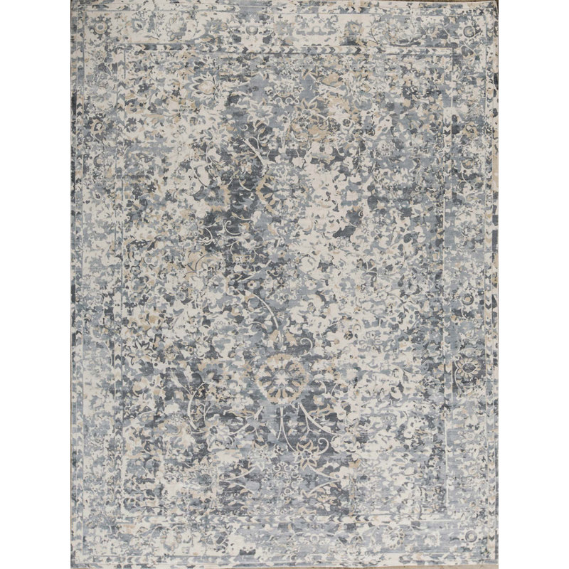 Hand Woven Oriental Area Rug, Rectangle 6' x 9'