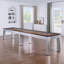 Playcraft Genoa 12’ Pro-Series Shuffleboard, Walnut on Silver-1784414104