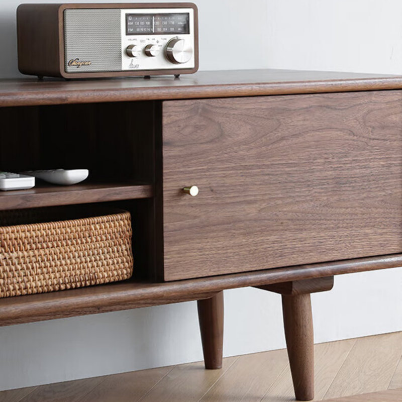 Creative Solid Wood TV Cabinet