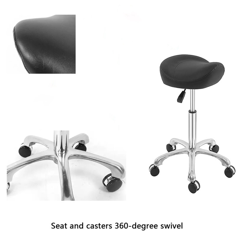 Adjustable Height Ergonomic Industrial Stool