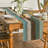 Green Wood Texture Table Runner – Green –  Rustic Spring Kitchen And Dining Table Décor
