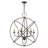 Lesperance 6-Light Steel Globe Chandelier -1470510440