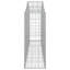 Arched Gabion Baskets 2 Pcs Galvanised Iron-204208234