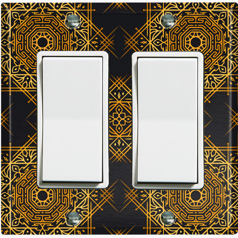 Plaque murale berçante Fancy Damask