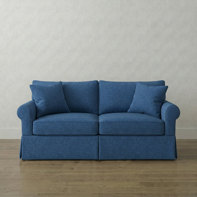 Canapé Amari, Denim indigo classique