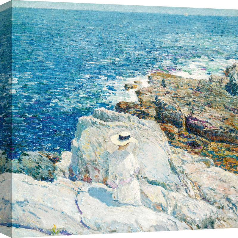The South Ledges, Appledore by Frederick Childe Hassam - Wrapped Canvas Print, 70cm H x 70cm W