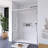 60 In. W X 72 In. H Double Sliding Semi-Frameless Shower Door-109069754