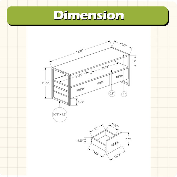 Dimensions du produit