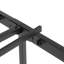 Single/Double Size Bed Frame with Modern Wood Headboard and Footboard, Heavy Duty Metal Platform Bed Frame, Stable Platform Bed with Steel Slats Support, No Box Spring Needed, Easy Assembly-666361082