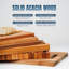 Howard Extra Large Cutting Board for Kitchen - Acacia Solid Wood Cutting Board, Serving Board, Chopping Board with Juice Groove - Charcuterie Board with Easy Grip Handles 36" x 12" x 1"