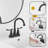 2-handle Bathroom Faucet with Drain Assembly-83528544