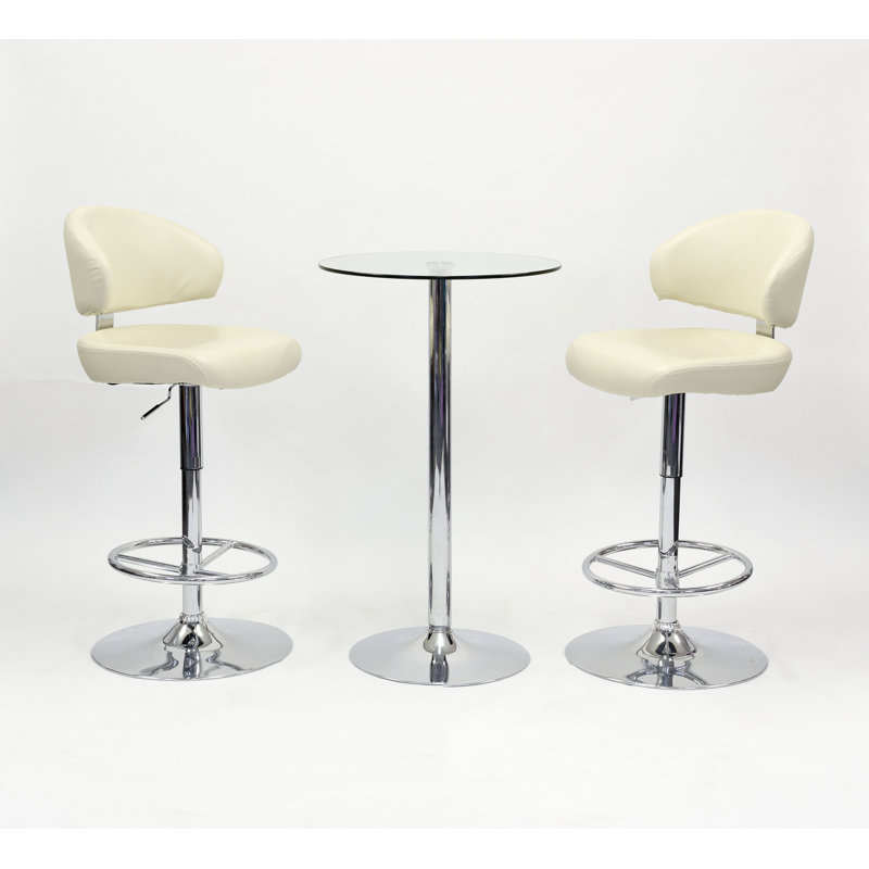 Emerson 2 - Person Dining Set, Cream