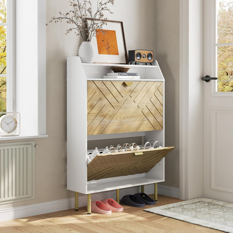 16 Pair Shoe Storage