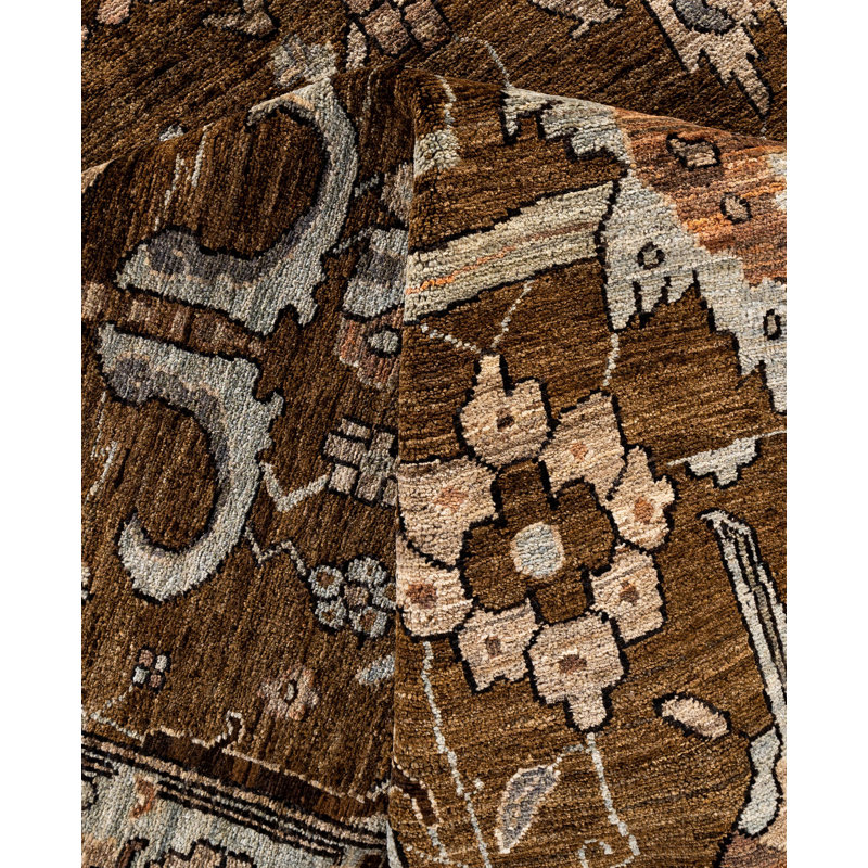 Serapi One-of-a-Kind 8' 2" X 9' 9" Hand Knotted Area Rug