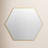 Sabine Metal Hexagon Wall Mirror-1034813054-1034812993