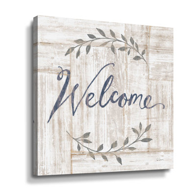 " Woodgrain Welcome "