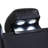 Obsidian Black Breathing Leather U Shaped Corner Sectional Living Room Recliner Sofa,With LED Light,Wireless Charging Station, Storage Armrest-286022604