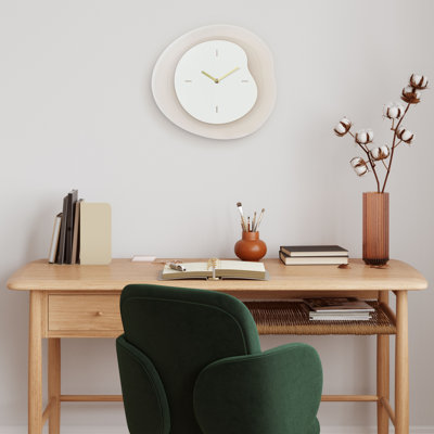 La Crosse Clock 15.2 Inch Drift Analog Quartz Wall Clock