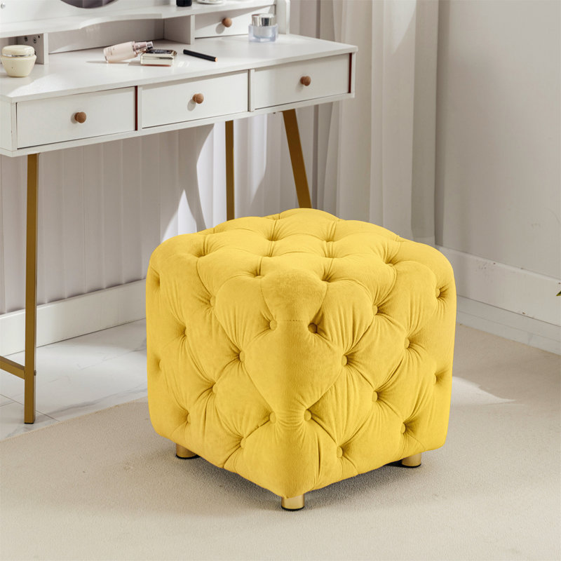 Table de bout Bruzios de 18,9 po de hauteur, Jaune