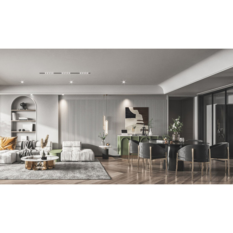 237.5cm x 15.24cm Wooden Shiplap Decorative Panels, Off White