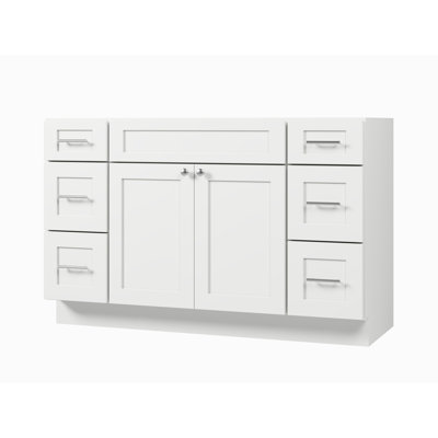 Disar 54" Single Bathroom Vanity Base Only