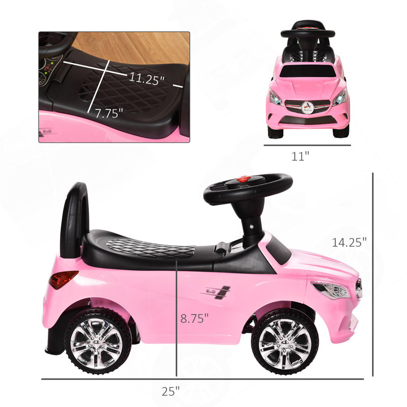 Voiture pour enfants Aosom Ride On Push