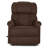 Pinnacle Leather Match Manual Rocking Recliner-1541911894
