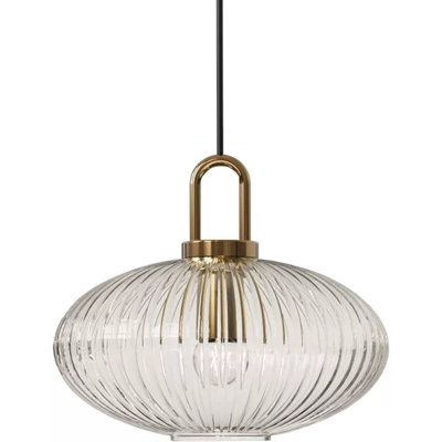 1 - Light Gold Sphere Pendant