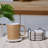 Round 6 Piece Coaster Set With Holder-98967403