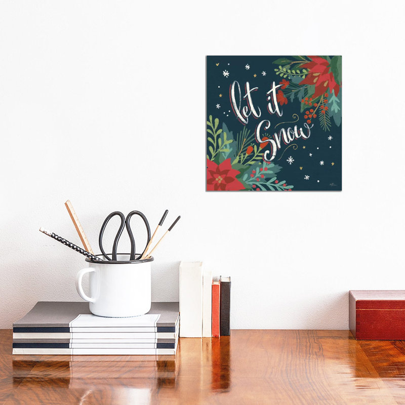Christmas Bloom V by Janelle Penner - Wrapped Canvas Print, 30.48 cm H x 30.48 cm W