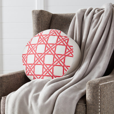 Lattice Throw Pillow