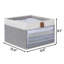 Bacs de rangement pliables en tissu-115592655