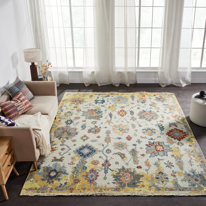 Zahara Wool Area Rug, Rectangle 8' x 10'