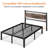 Queen Size Bed Frame, Metal Platform Bed Frame, Mattress Foundation with Underbed Storage, 3000 LBS Heavy Duty Steel Slats Support, Noise Free, No Box Spring Needed, Easy Assembly-1821907379-1772264946