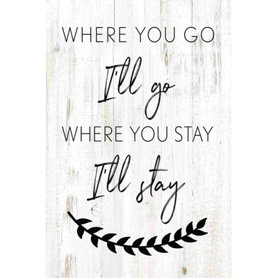 " Where You Go "