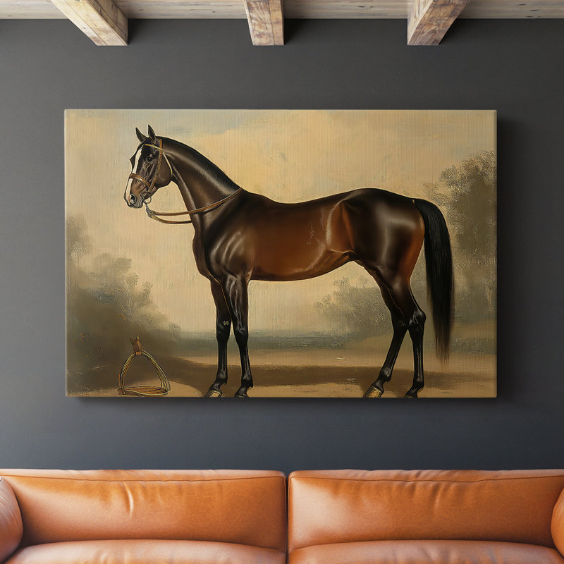 Animaux, paysage, série CXCV III, H 18 po x l 27 po