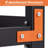 Josziah 96'' W Enamel Coated Steel Log Rack