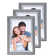 Silver Embossed Picture Frame