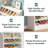 25.59" Width  White Shoe Rack