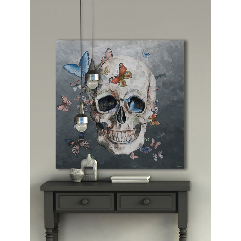 Parvez Taj - Wrapped Canvas Painting, 122cm H x 122cm W